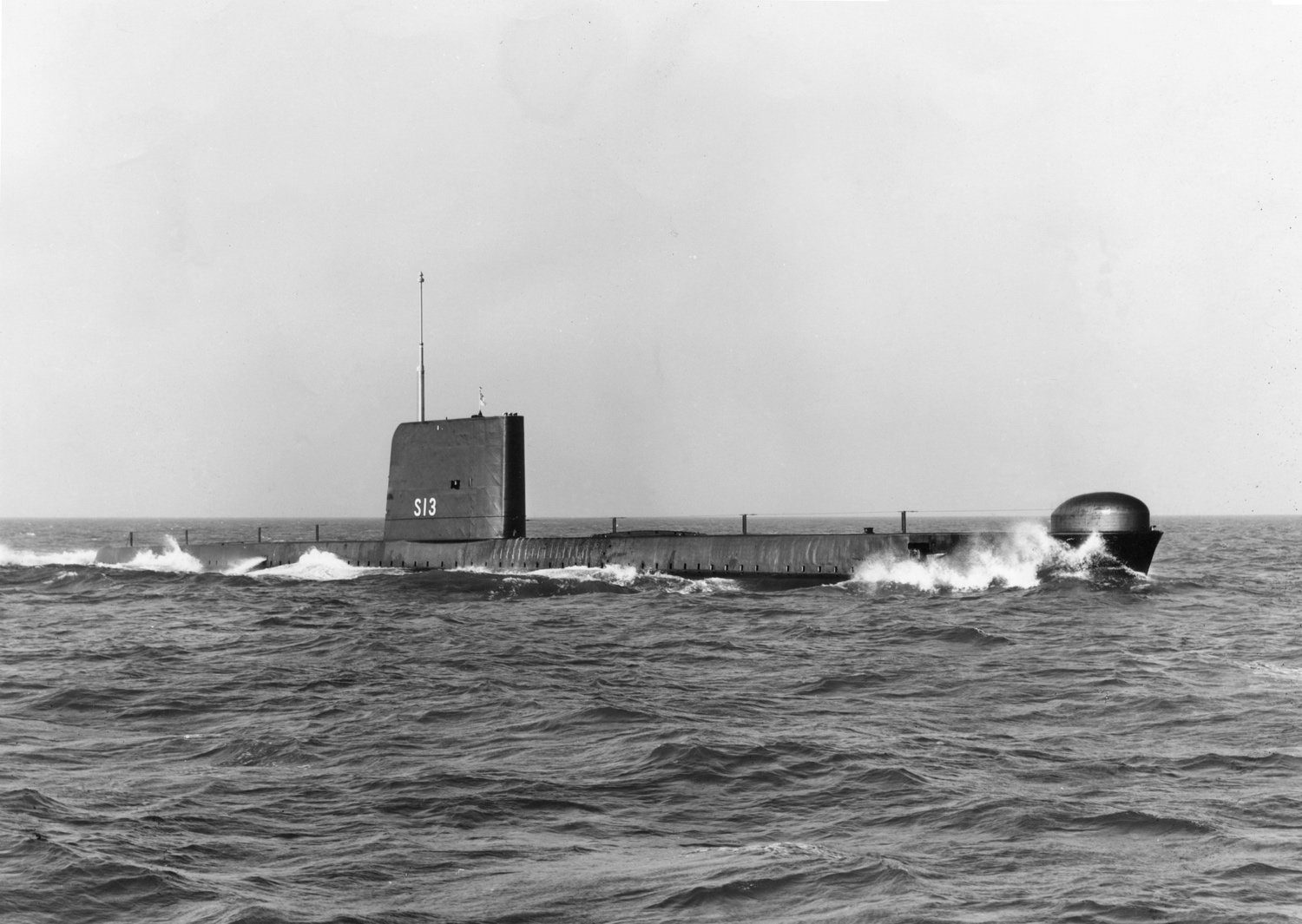 The British diesel-electric submarine HMS Osiris of the Cold War. Photo: BAE Systems archive.